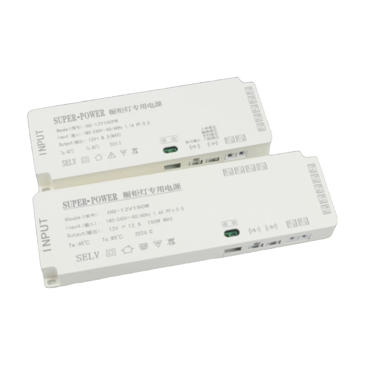 Transformador tira LED 12V con Touch Sensor para regular luz de estanterías 5