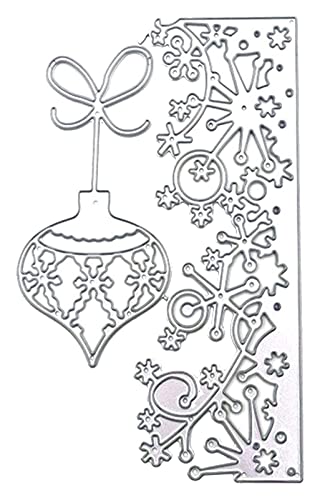 KUKUUU Troqueles de corte para álbumes de recortes, troqueles de corte de acero al carbono con diseño de farol de Navidad, bricolaje, álbumes de recortes, álbumes de fotos, tarjetas de papel en