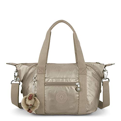 Image of Kipling Art Mini Handbag, Metallic Pewter