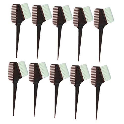 FRCOLOR Kit Per La Tintura Dei Chioma 10 Pezzi Spazzola, Pettine e Ciotola Per Colorazione Fai Da Te, Set Per Parrucchiere Professionale, Strumenti Pratici Per Saloni e Uso Domestico