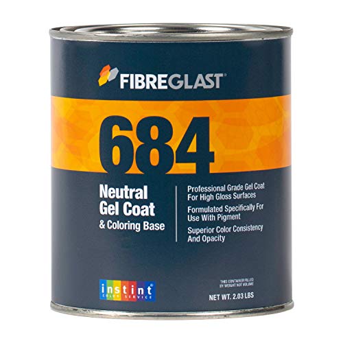 Buy Fibre Glast Neutral Gel Coat 1 Quart with Hardener Designed