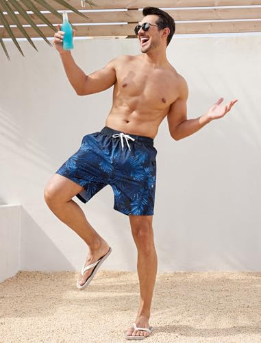 Save 50% on SILKWORLD Men's Quick-Dry Swim Trunks with Code NJYNWPIX