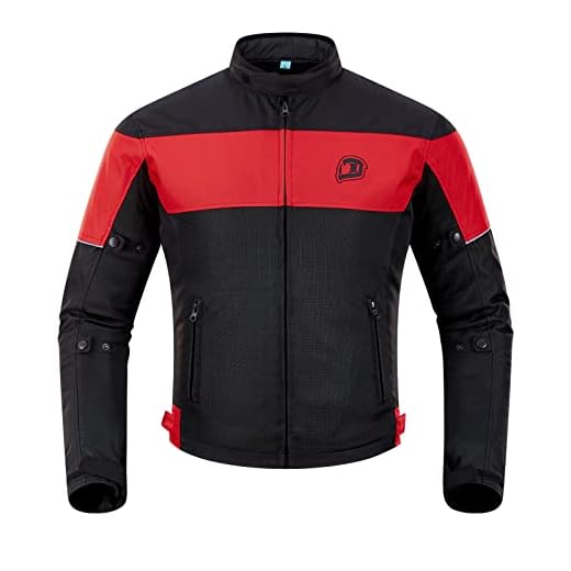 BORLENI Chaqueta Moto Verano Hombre de Malla Respirable Homologada CE Protecciones en Codos y Hombros Nivel 2 - Certificado L