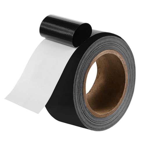 Image of Qianyu Light Blocking Sticker 1.18 Inch x 32.8 Feet Self-Adhesive Lamp Tape Black Masking Light Cover 100% Full Covers Non-Reflective Tape for Electronics LED Routers Indicator Shielding Glare
