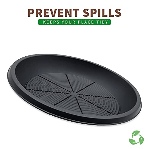 Kuvias Flowerpot Saucers - Pack of 4 - Collects Drainage & Dirt - Keeps your Home, Balcony & Garden Clean - For Use with Pots - Image 4