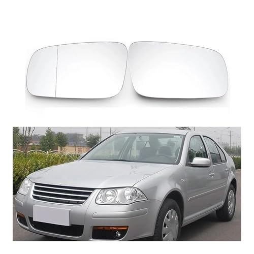 Glace de rétroviseur pour VW Bora 2001-2008 miroir d'aile gauche ou droit
