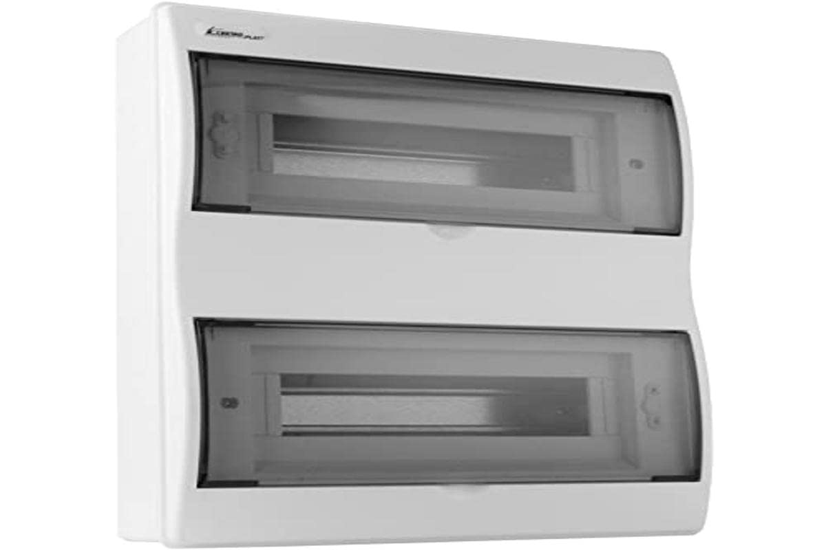 Elektro-Plast Blue Distribution Box Rn 24 (N+Pe) Ap 24 Module Surface-Mounted Fuse Box Rn24 7.5 Ip40 0608,
