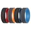 Lines: Red-Black, Orange-Grey, Dark Blue-Black, Light Blue-Grey