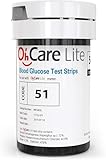Oh?Care Lite Blood Glucose Test Strips (50pcs) - Diabetic Test Strips Calibrated for Oh?Care Lite Blood Sugar Testing Monitor/Glucometer - Affordable Diabetic Supplies by ijCare (1)