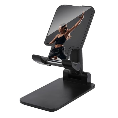 Support smartphone de bureau pliable idéal pour visioconférence et streaming
