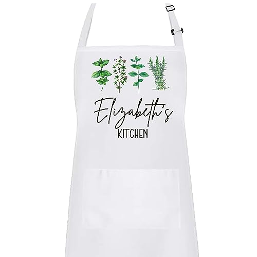 Personalized-Kitchen-Chef-apron-with-Herbs-Custom-Garden-apron-Two-Pockets-Adjustable-Neck-Strap-for-Kitchen-and-Gardening-Mothers-Fathers-Day-gift