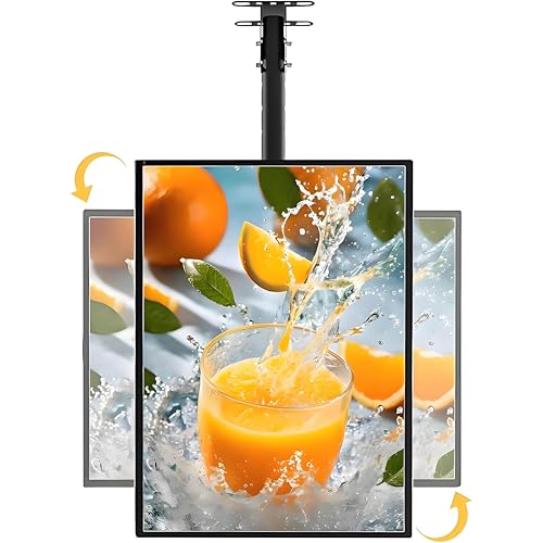 Tablica oświetleniowa LED do restauracji i kawiarni, smukły podświetlany wyświetlacz LED, montowany na ścianie, ramka zatrzaskowa, oznakowanie pionowe, 50 x 100 cm, billboard fast food