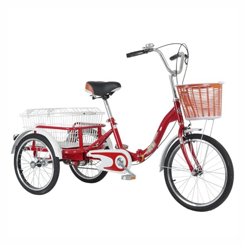 Triciclo Plegable 20 Pulgadas para Adultos miniatura 1