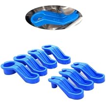 1 Pack 7 Pcs Fuel Line Disconnect Tool Set ,Fuel Line Removal Tool ,Fuel Line Disconnect Removal Tool 1/4 5/16 3/8 7/8 1/2 5/8 3/4 Inches Fuel Line Tools Blue