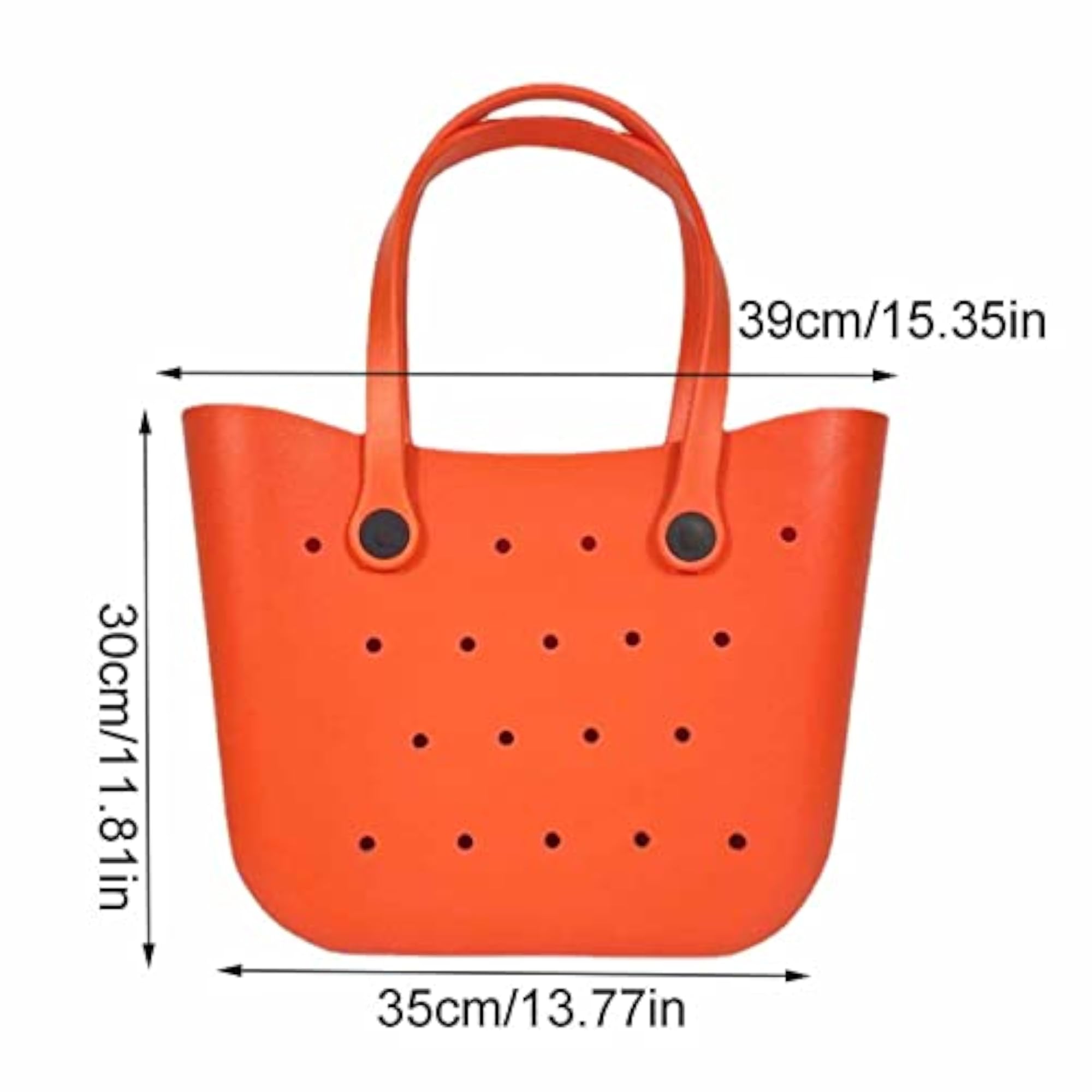 Large Waterproof Beach Tote Bag, Open Design