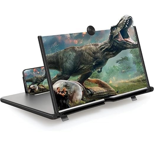 3D Screen Magnifier for Mobile Phone | Foldable Mobile Screen Enlarger | HD Video & Reading Amplifier Stand-picture-24