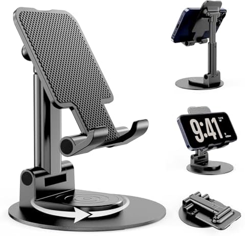 BHHB Soporte Móvil, suporte telemovel Mesa Ajustable Soporte Móvi...