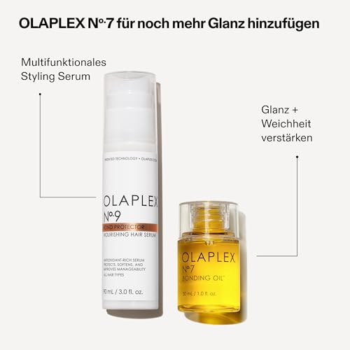 Olaplex No 9 Bond Protector Nährendes Haarserum, Hitzeschutz, Macht Weich Und Pflegt Schwerelos, Reduziert Verfilzungen Und Statische Aufladung, Für Alle Haartypen, 90ml