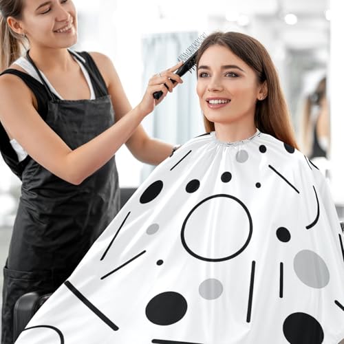 Capa profesional impermeable para corte de cabello miniatura 7