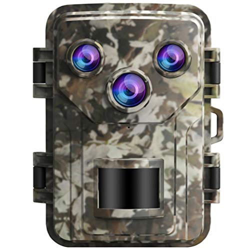 Yardwe Câmera de Trilha 6Mp 1080P Sensor Infravermelho à Prova D'água Câmera de Observação de Anima