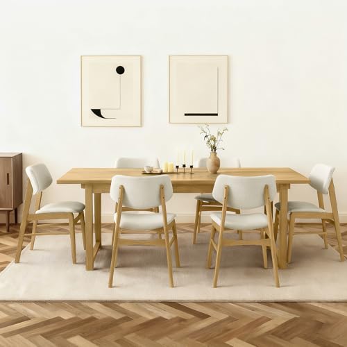 KISLOT Wooden Dining Chairs Set