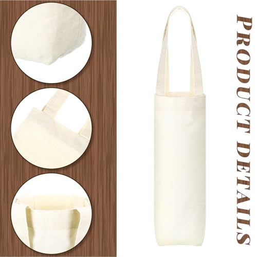 Hoolerry 12-Pack Blank Canvas Tote