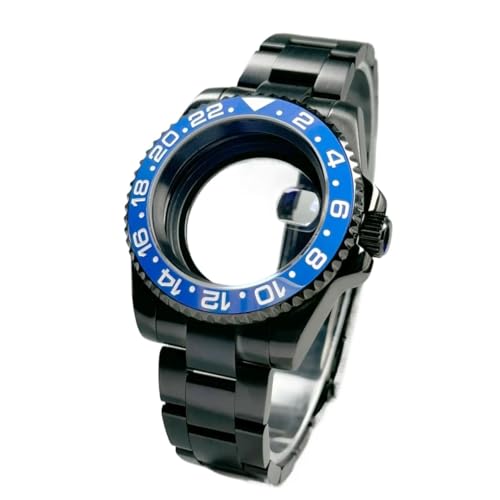 1 40mm NH35 GMT/SUB ubNEHb`P[X Yp Tt@CAKX 120NbNx[ NH34/NH35/NH36[ugΉ(GMT 16 Ceramic Bezel,Solid back)