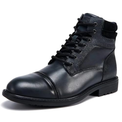 Image of Arkbird Mens Chelsea Boots, Stylish and Comfort Leather Chukka Ankle Boots with Zipper