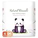 Natural Blossom Pull-On Baby Diapers | Ultra-Slim, Hypoallergenic, Super Soft, Vegan | Size 4 (2T-3T, 20-31 lbs) | 96 Count