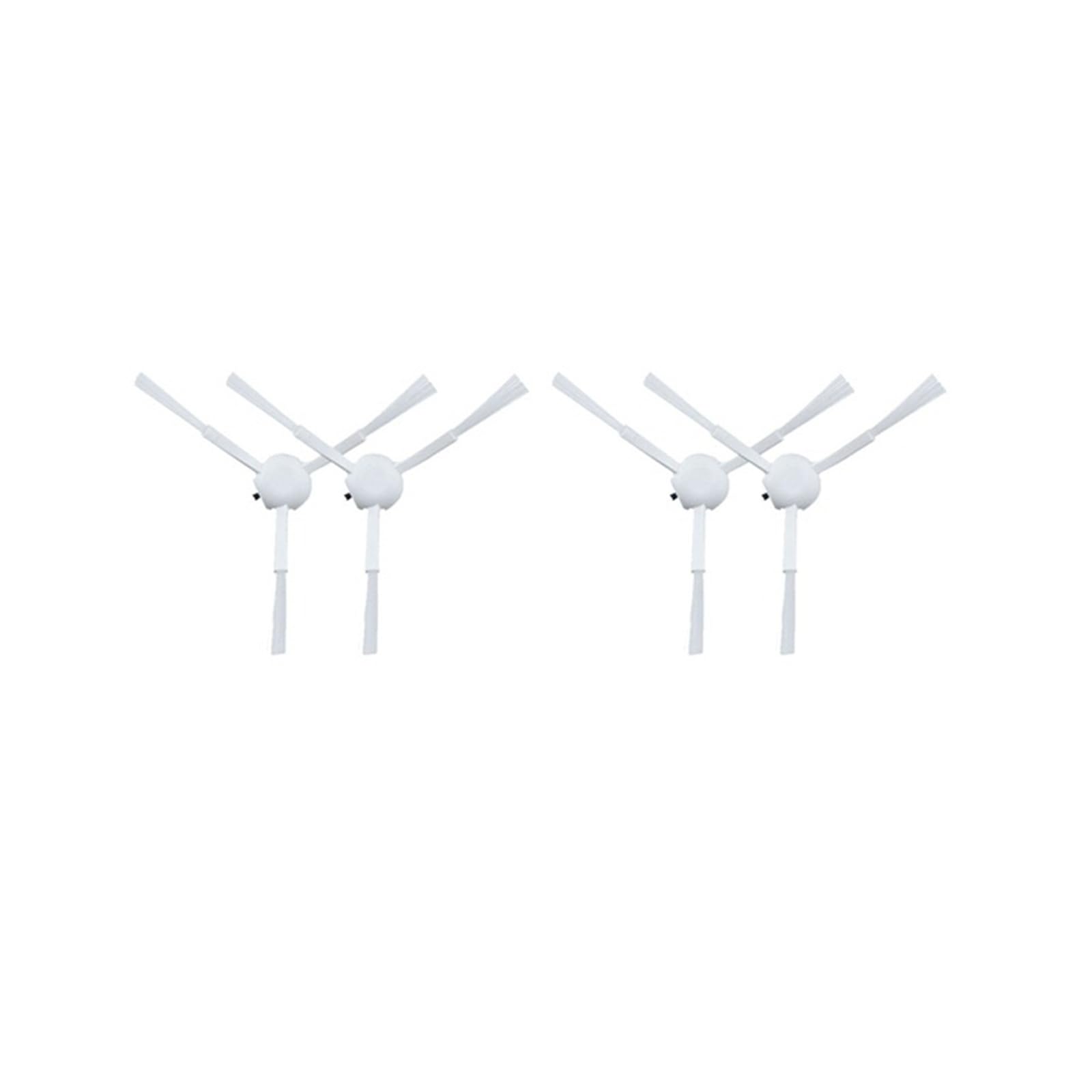 Brosse latérale pour Xiaomi S10+ S20+ X10 X10+ X20+ - Pack de 4 pièces de rechange pour aspirateur