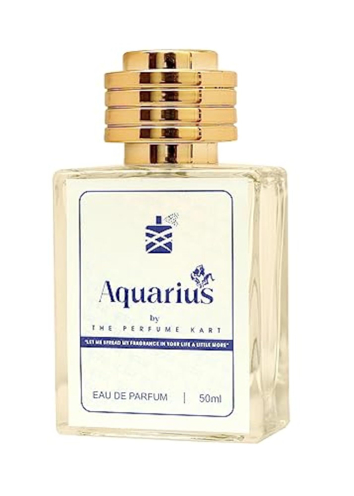 Aquarius Premium Long Lasting Eau de Parfum, 50 ML