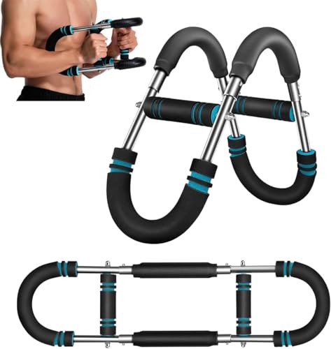 Shaker Twister - Entrenador de brazo, ejercitador de brazo giratorio, expansor de pecho ajustable, fortalecedor de ejercicio mejorado para el antebrazo, tríceps, pecho, máquina de entrenamiento de