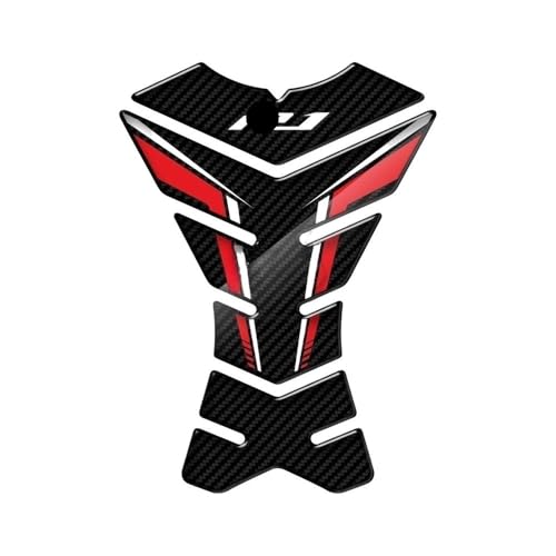 Coussin protection réservoir moto aspect carbone pour YZF-R1 R1M antidérapant