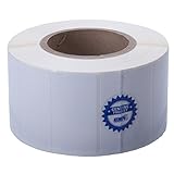 Kenco Premium Inkjet 3” X 1.5” Rectangle High Gloss Paper Roll-Fed inkjet Labels. Compatible with Primera Color Label Printers and Many other Printer Brands. Supplied 1600 Labels on a 3” core.
