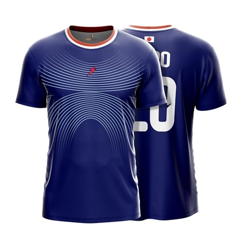 Image of YOURJERSEY Football World Cup 2026 Football Jersey All Team Jersey Custom Name & Number Print | Fan Personalised T-Shirt Sizes for Kids 2Y to Adults 4XL