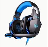G2000 Gaming Headset with Mic LED Light Over Ear Wired Headphones for PC Game, Video Games Ps 5