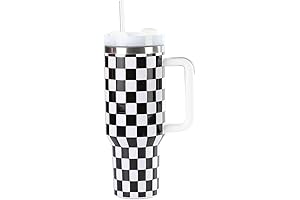 40 oz Checkered Stanley Cup: The Ultimate Ice Coffee Cup