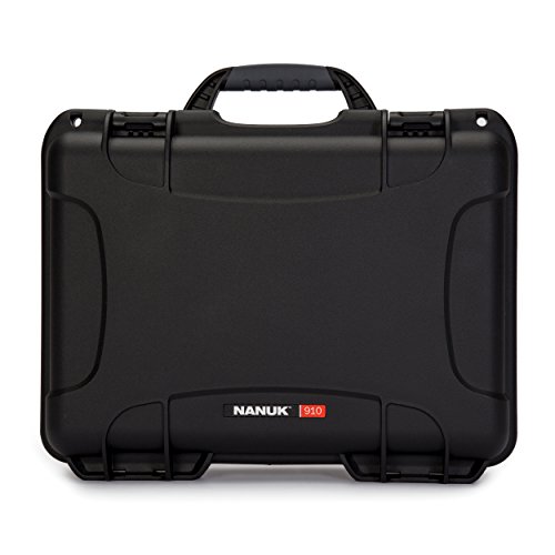 Nanuk 910 Waterproof Hard Case with Foam Insert - Black