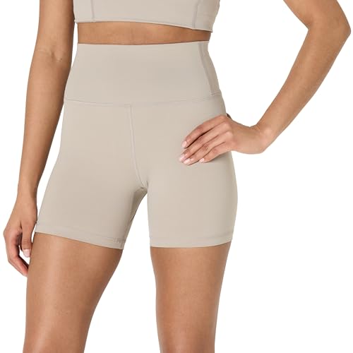 Image of Amazon Essentials Women's Active FormFlex Buttery Soft High Waist Biker Shorts