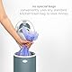 Ubbi Stainless Steel Nappy Pail, Odor Locking, No Special Bag Required, Award-Winning, Registry Must-Have, Open Water