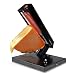 NutriChef PKCHMT24 Raclette Grill Melter/Warmer Electric Machine-Swiss Style Maker-to Cover Potatoes, Vegetables or Pasta with Melted Cheese, One Size, Black/Chrome
