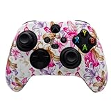 EXTREMEGRIPPRO Ultimate Case Cover Skin Grips Protector para XBOX SERIES S Controller (Magic Lilies)