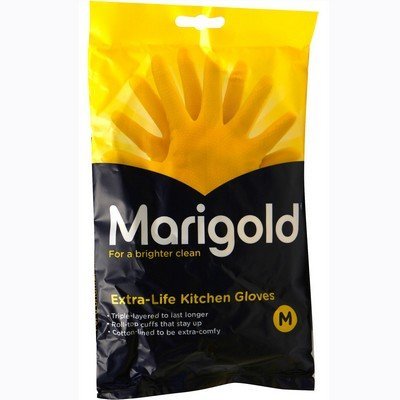 MARIGOLDGLOVES KITCHEN MEDIUM MEDIUM | 6 PACK BUNDLE,Yellow