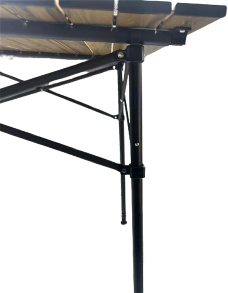 Adjustable Square Table Outdoor Table Camping Barbecue Aluminum Alloy Folding Picnic Table
