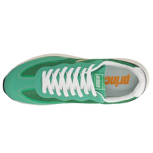 Prince Mens Retro Jog Sneakers Shoes Casual - Green - Size 42 M4