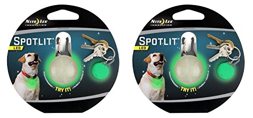 Nite Ize SPOTLIT Night Safety Light Color:Green Pack of 2