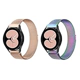 WIGERLON Compatible with Samsung Galaxy Watch 5/4 band 44mm 40mm，Galaxy Watch 5 Pro 45mm/Galaxy Wat