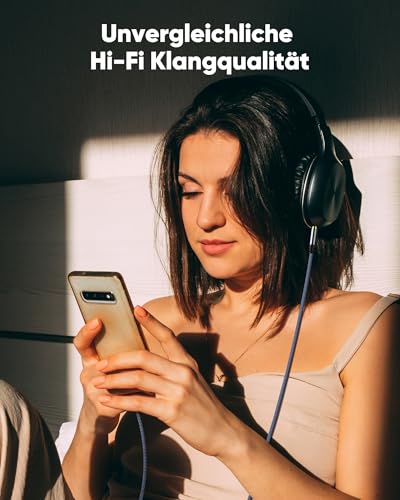 Foto von Highwings Aux Kabel 1.2M, Audio Kabel 3.5mm Klinkenkabel für Kopfhörer Auto