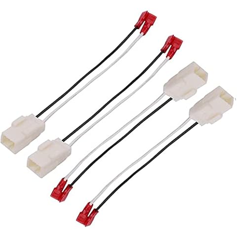 4 Pack Speaker Wire Harness Adapter for Jeep & Dodge Cover