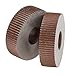 WAAZVXS 2Pcs Strength 0.8mm Wheel Knurl Gear Hob Straight Grain HSS Wheel Knurled Machine Tools Accessories Lathe Embossing Wheel Hob